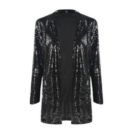 SKLS013 Personal design mid-length whole sequined blazer. Order online for performance. Perform sequined suit. Suit center sequin blazer SKLS013 Personal design mid-length whole sequined blazer. Order online for performance. Perform sequined suit. Suit center sequin blazer
